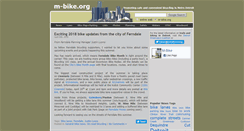 Desktop Screenshot of m-bike.org