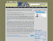 Tablet Screenshot of m-bike.org